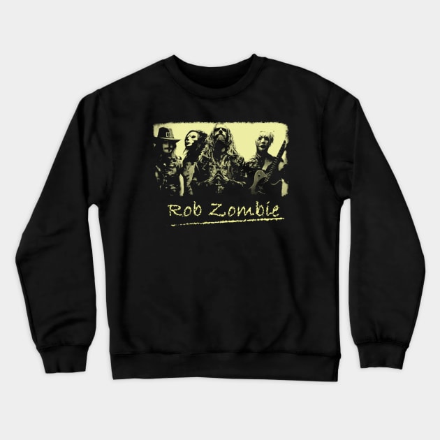 Rob Zombie Crewneck Sweatshirt by Kalbar_Pride